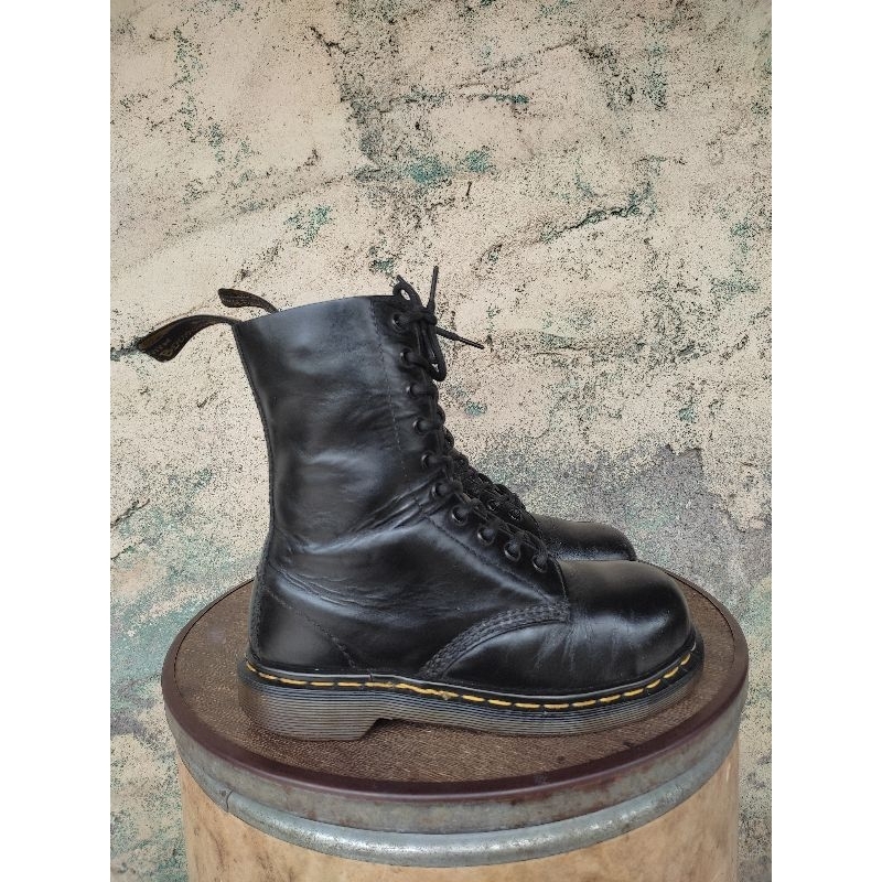 DR MARTENS 1919 STEEL TOE BLACK,MADE IN ENGLAND,SIZE 5UK/38