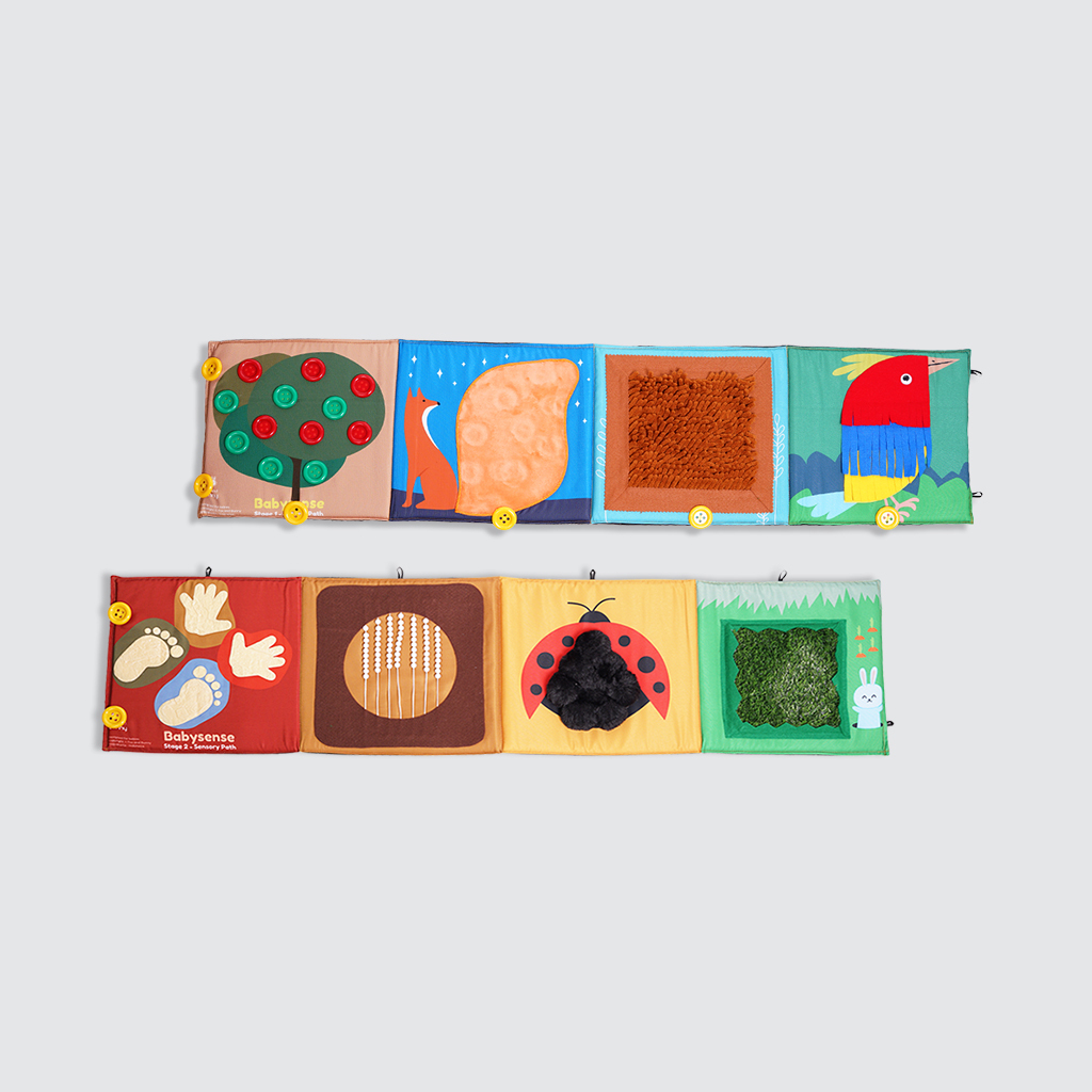 Kiddiposh - Mainan Anak Baby Sensory Path by Fox and Bunny