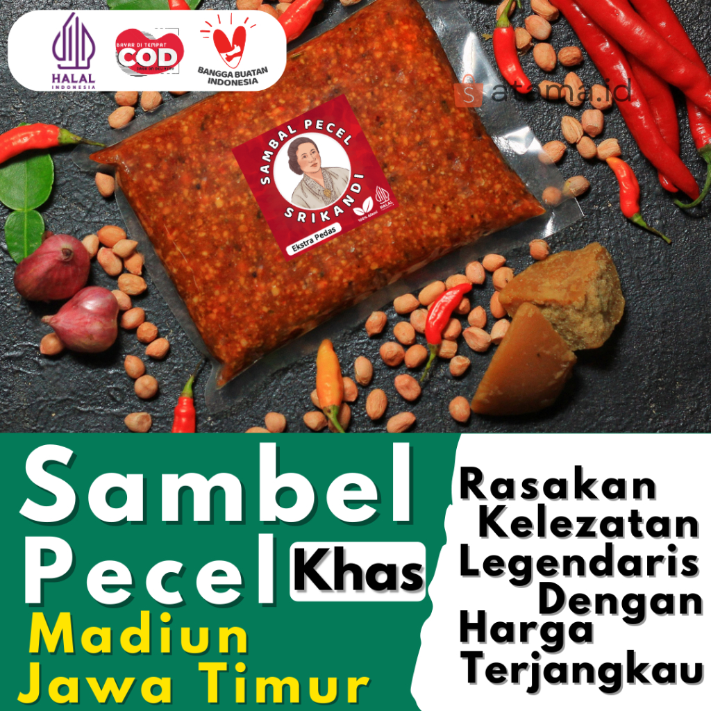 

BUMBU SAMBAL PECEL LEGENDARIS ASLI KHAS JAWA COCOK UNTUK SEMUA KALANGAN YANG SUDAH PASTI KELEZATANYA
