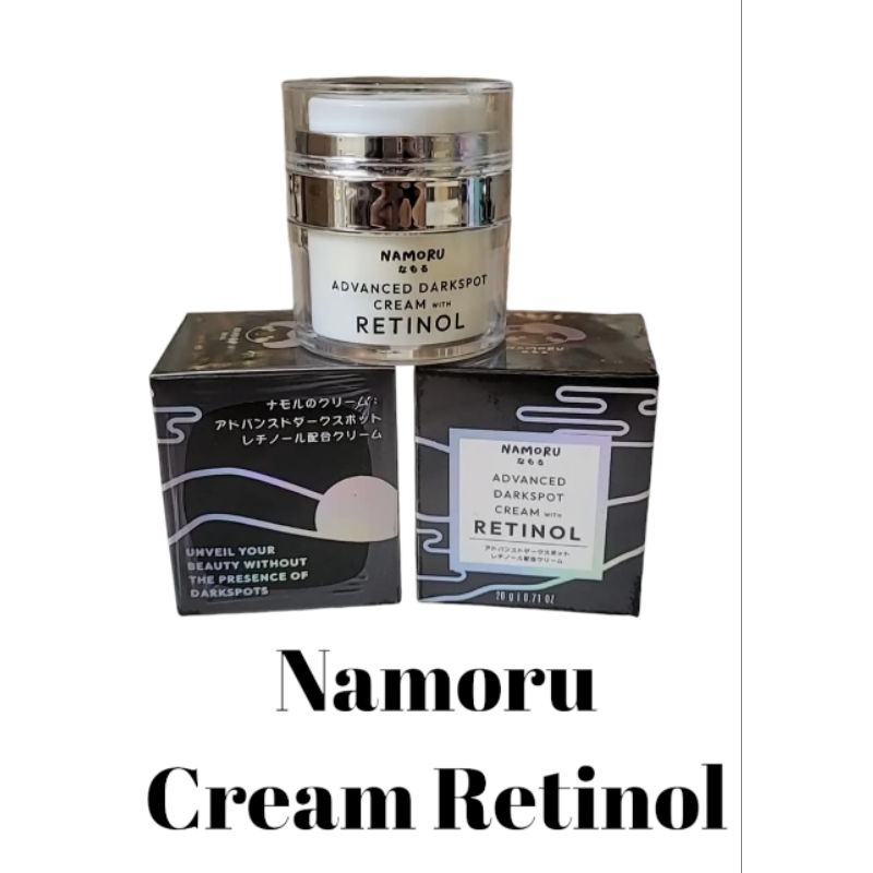 new arravel namoru  cream retinol original menghilangkan flek membandel