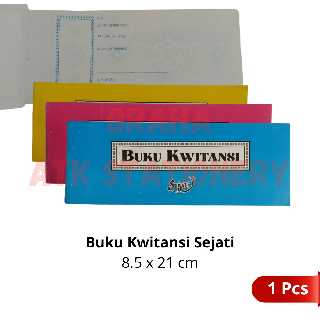 

[1 Pcs] Buku Kwitansi Kecil Murah Sejati / Buku Kuitansi Kecil Murah Sejati