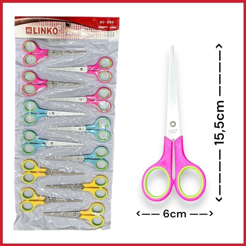 

12 PCS GUNTING MURAH PANJANG STAINLESS STEEL GROSIR