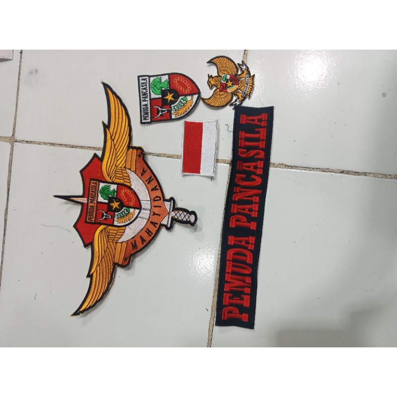 1setlogo pemuda Pancasila betge pemuda pancasila emblem bordir pemuda Pancasila logo bordir pemuda P