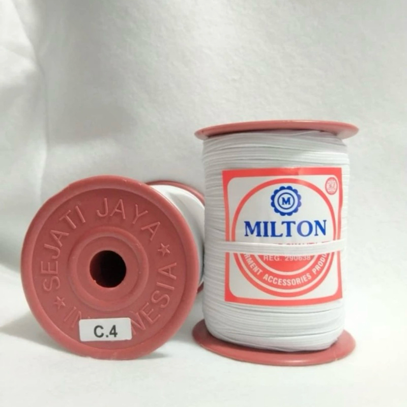Karet Elastis Milton C4 / Karet Baby 4 mm | Satuan