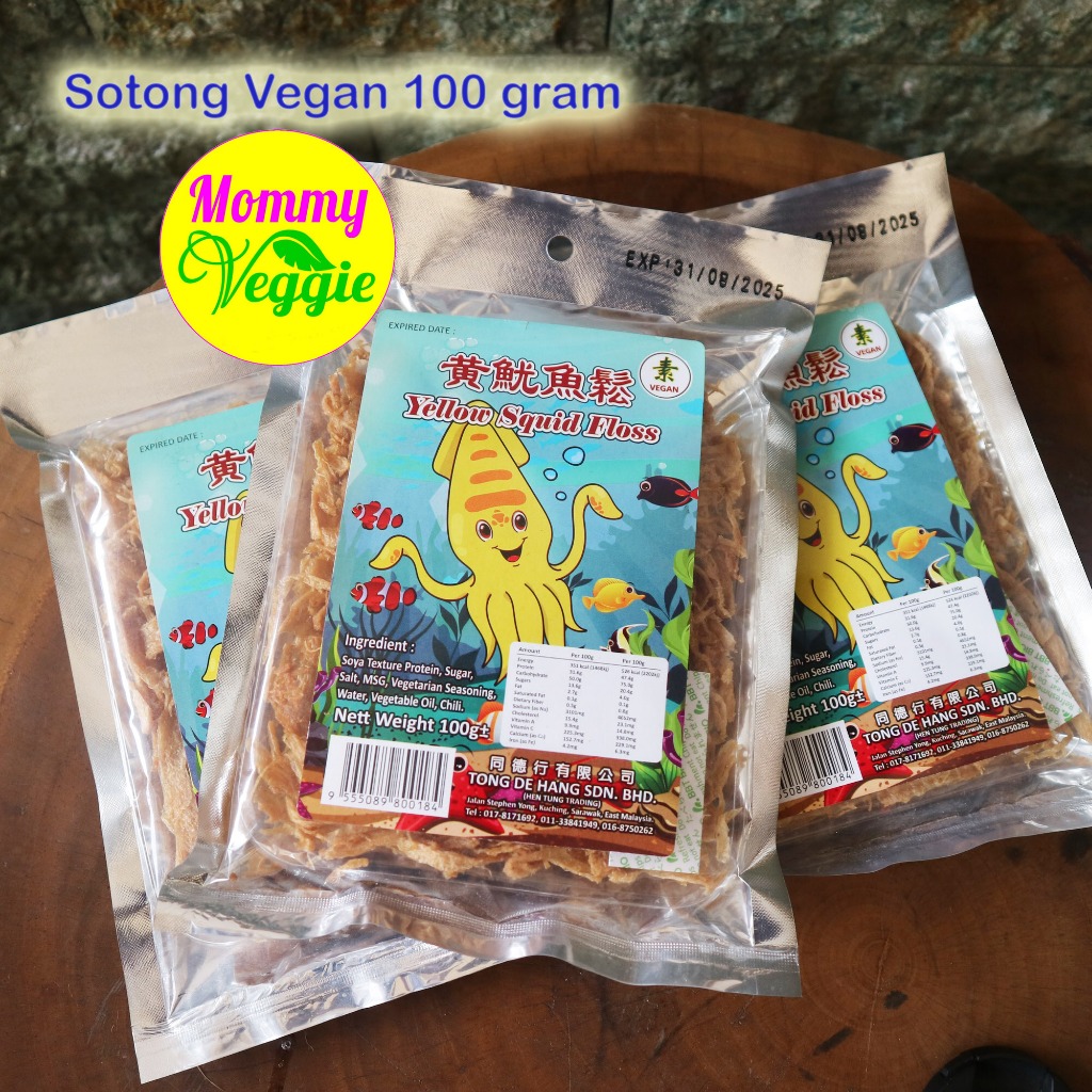

Sotong Vegan Vegetarian | Squid Floss Vegan | 100 gram