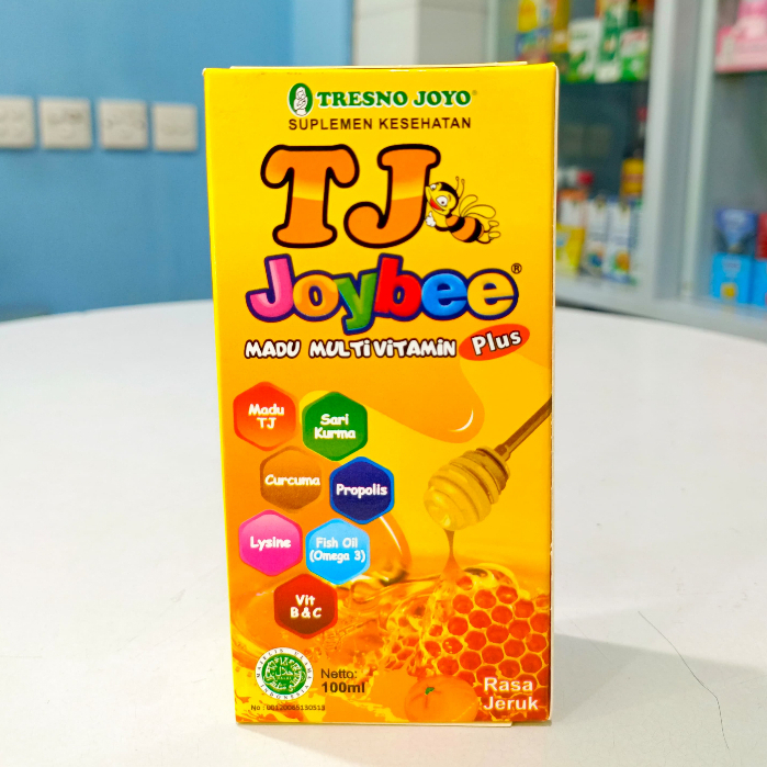 

(Tresnojoyo) MADU TJ JOYBEE Rasa Jeruk 100 ml - Madu Multivitamin Anak