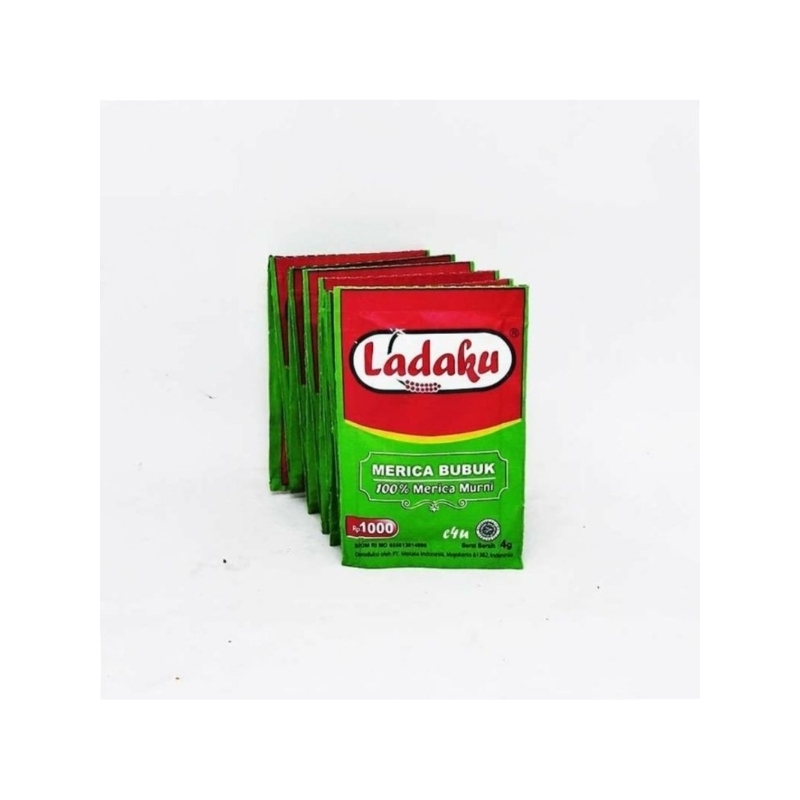 

Ladaku Merica Bubuk 4g 1 Renceng 12 Sachet