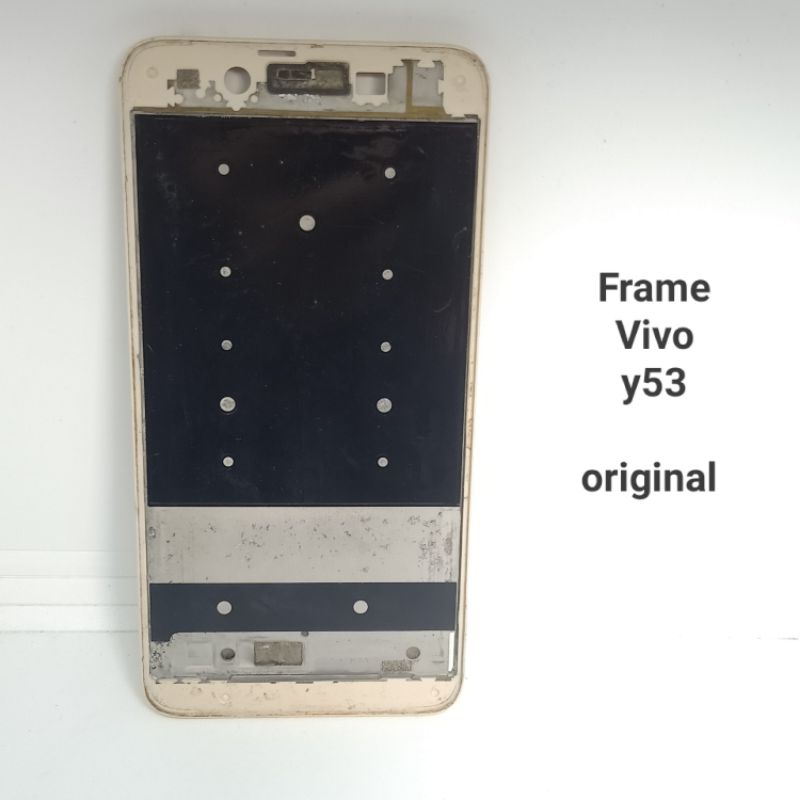 Frame tatakan lcd Vivo y53 Gold Original Copotan