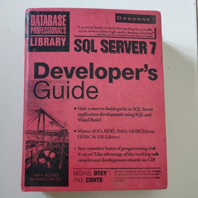 Buku SQL server 7 Developer's guide