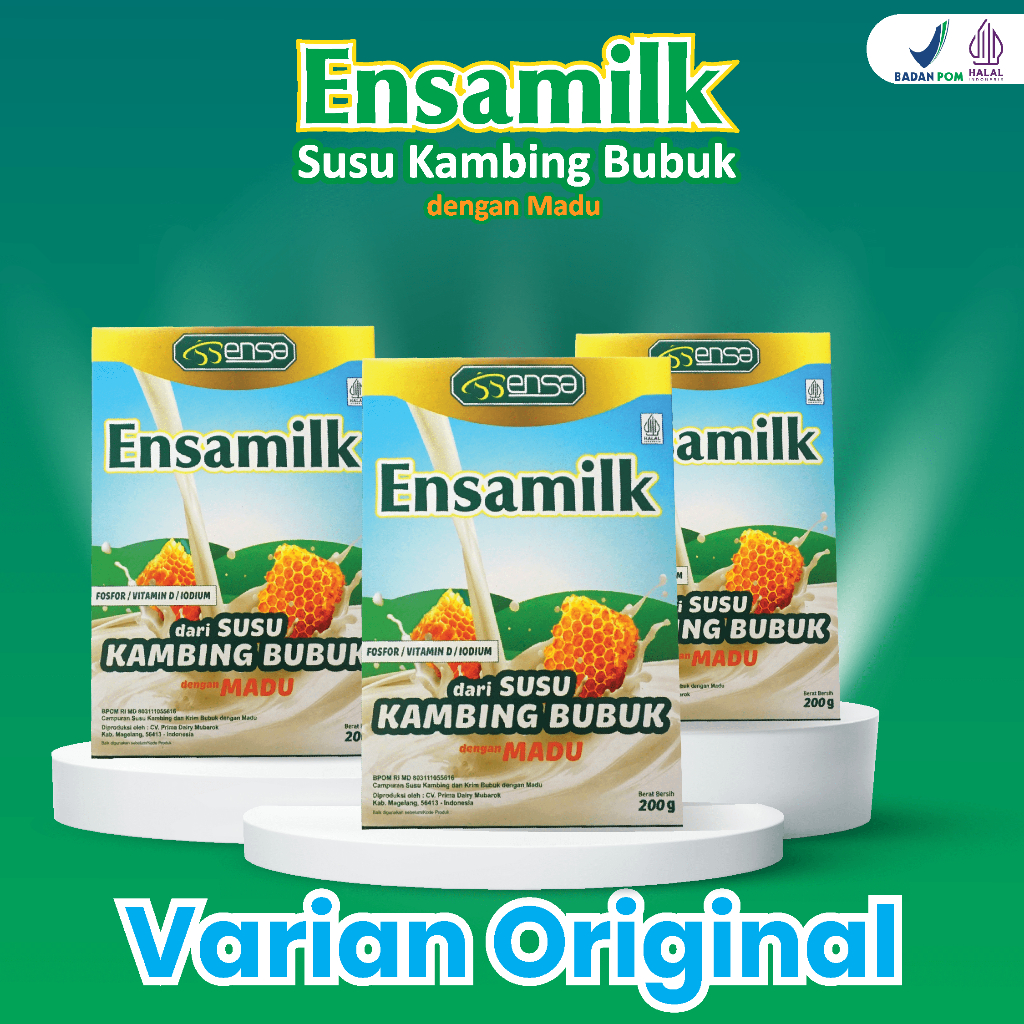 

ENSAMILK VARIAN ORIGINAL Susu Kambing Etawa Nutrisi Alami untuk Kesehatan Keluarg