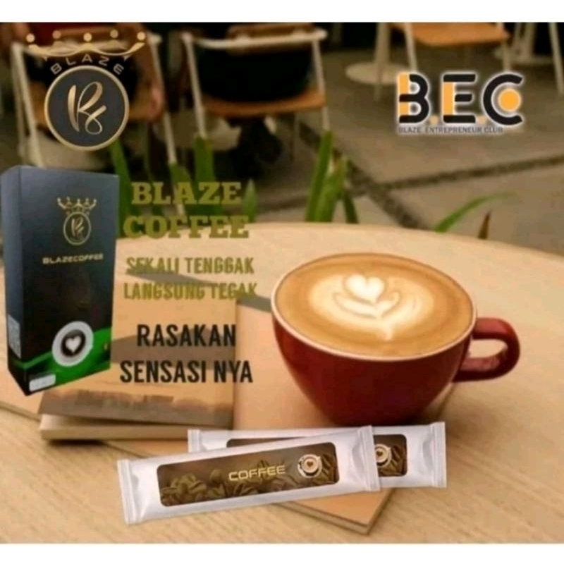 

Kopi Blaze kopi kesehatan. 1 box isi 5 sachet . obral