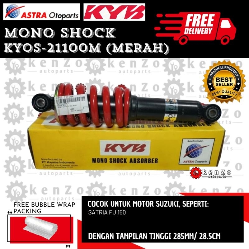 [Original Mono Shock] [Gratis Ongkir] Shockbreaker Kyb Premium Satria Fu Fi / Injeksi Satria F (All 