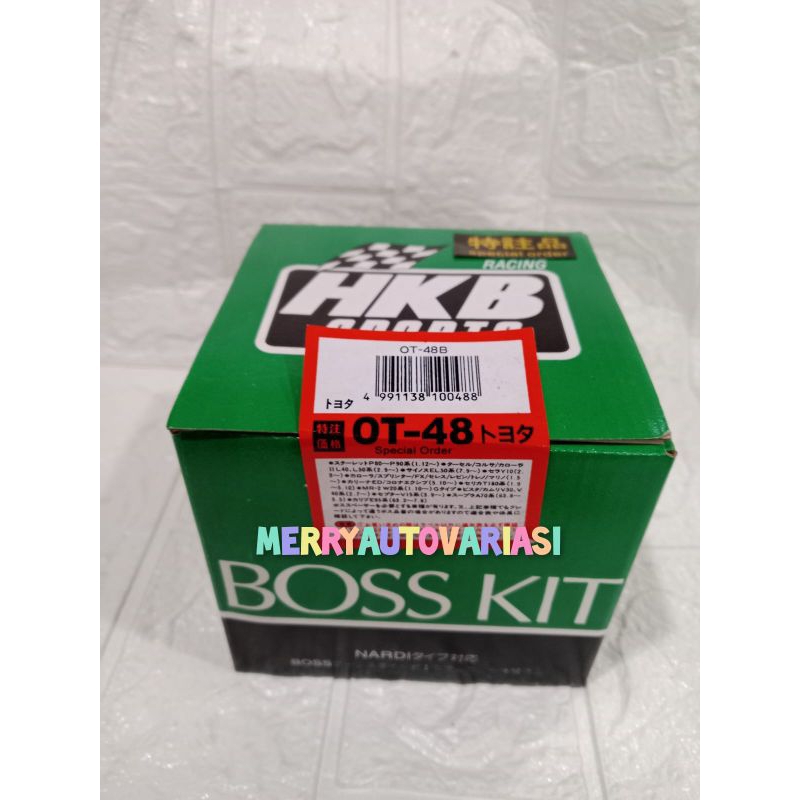 bosskit setir racing lokal mobil avanza innova agya boskit stir racing ot-48 HKB Sport