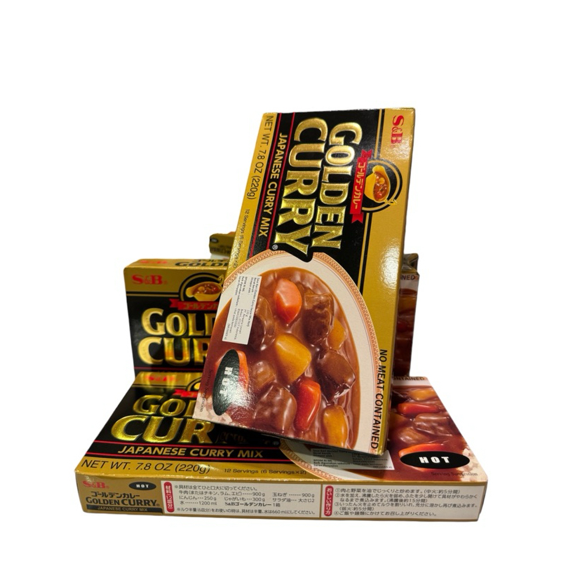 

S&B Japanese Golden Curry 220gr kari instant hot Extra Hot