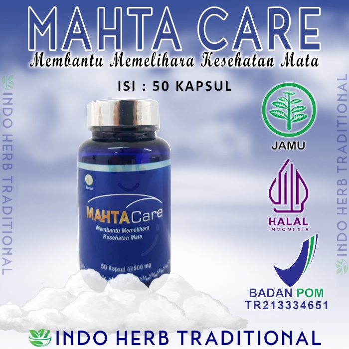 Kapsul Mahta Care Original Bpom Obat Herbal Mata Minus Rabun Katarak