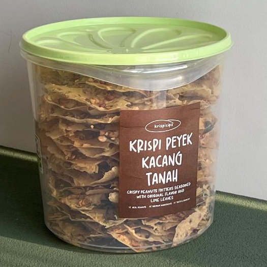

KRISPICIPS - SNACK PEYEK KACANG TANAH JUMBO [GARING, PREMIUM HOMEMADE]