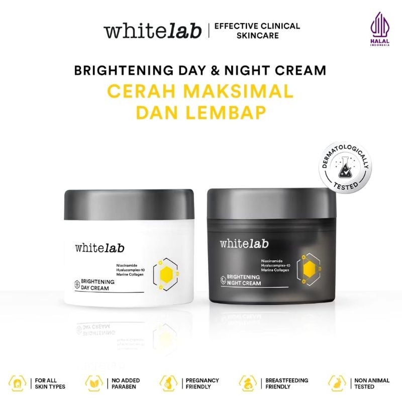 WHITELAB Whitelab whitelab - WHITELAB Whitelab Brightening Day Cream & Brightening Night Cream - Whi