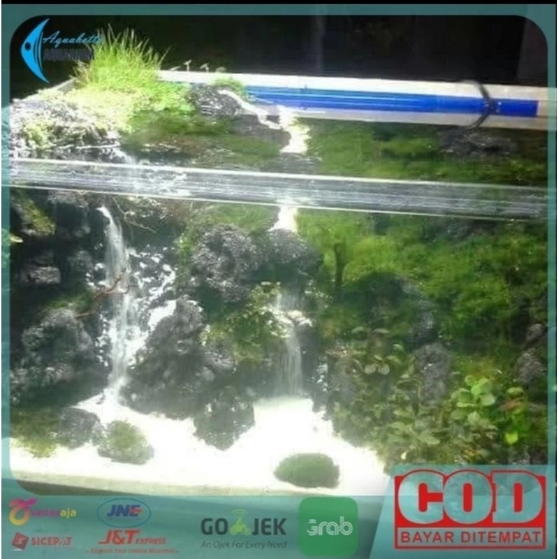 Pasir Silica Putih Bersih Halus Pasir Aquascape Pasir Aquarium 1kg