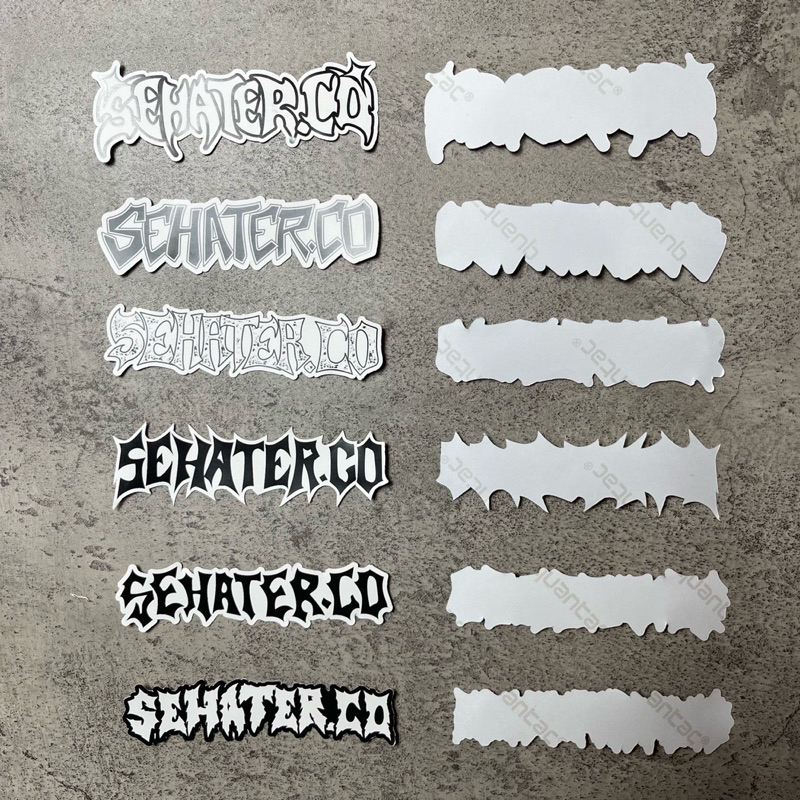 

sticker pack sehater.co volt 2 vinyl isi 6pcs