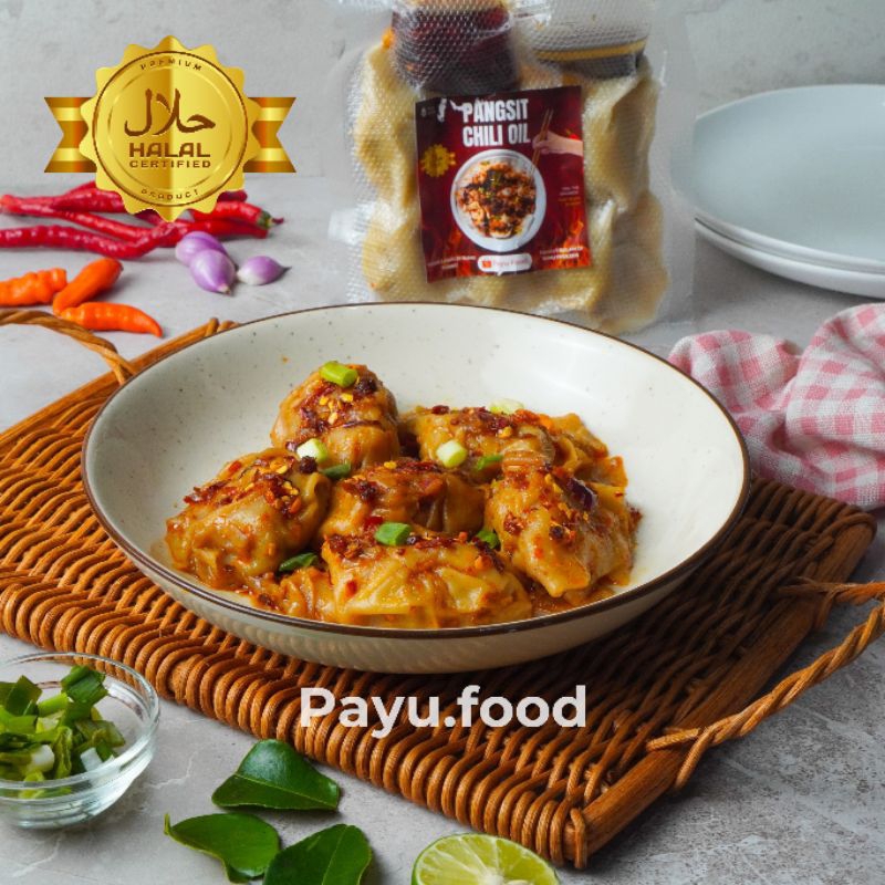 

Pangsit Ayam Premium Chili Oil