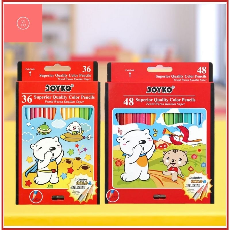 

Pensil Warna Joyko 48 Warna