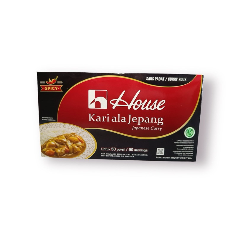 

HOUSE CURRY SAUCE SPICY / BUMBU KARI LOKAL ALA JEPANG 1kg HALAL MUI
