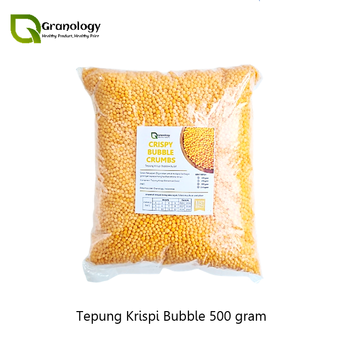 

Tepung Roti Bubble Crumbs Crispy (500 gram) by Granology