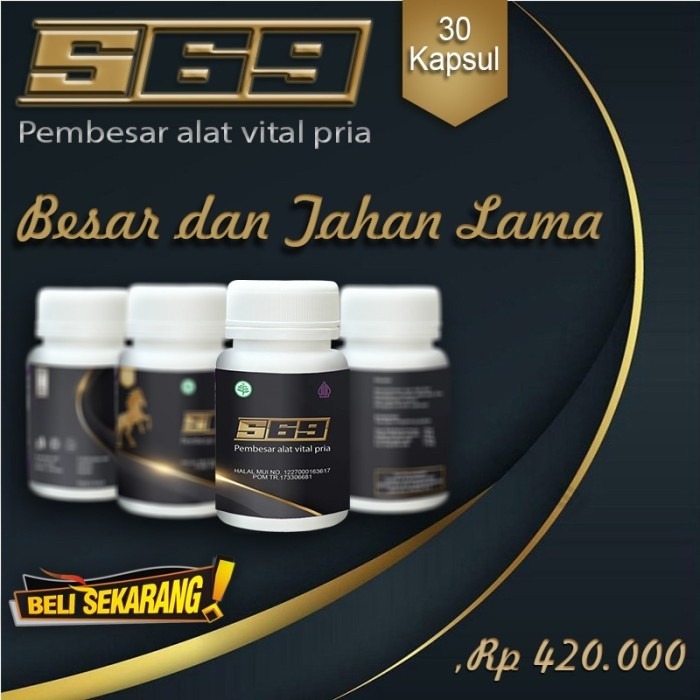 BISA COD...!!! BPOM OBAT PEMBESAR MR P PERMANEN KUAT ALAMI ORIGINAL OBAT KAPSUL S69-PEMBESAR PENNIS 