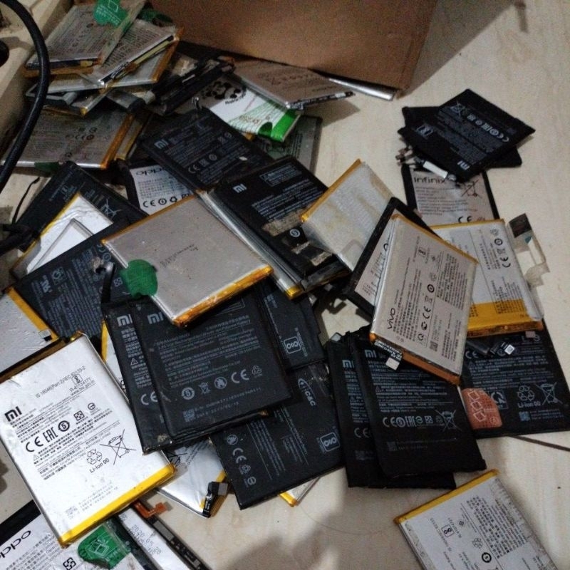 Polymer batteray batrai copotan batrai bekas batrai bekas android
