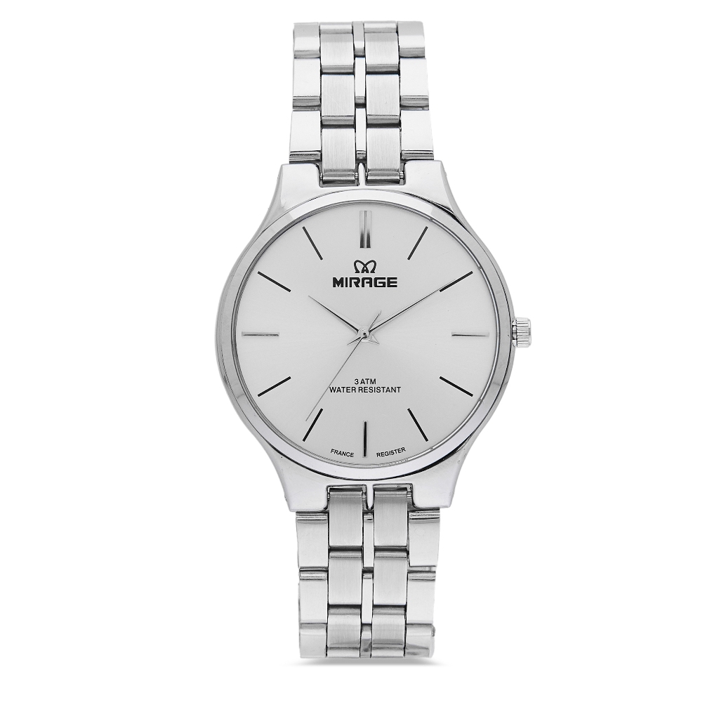 MIRAGE Jam Tangan Pria Wanita Analog HADIAH EXCLUSIVE MEMBERSHIP