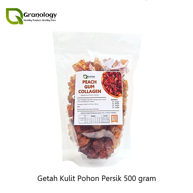 

Getah Pohon Persik / Peach Gum Colagen (500 gram) by Granology