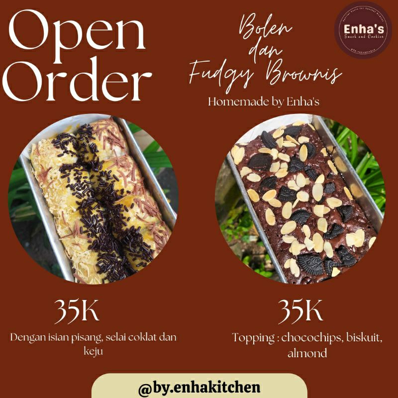 

✨ENHA'S✨ BOLEN PISANG COKLAT KEJU