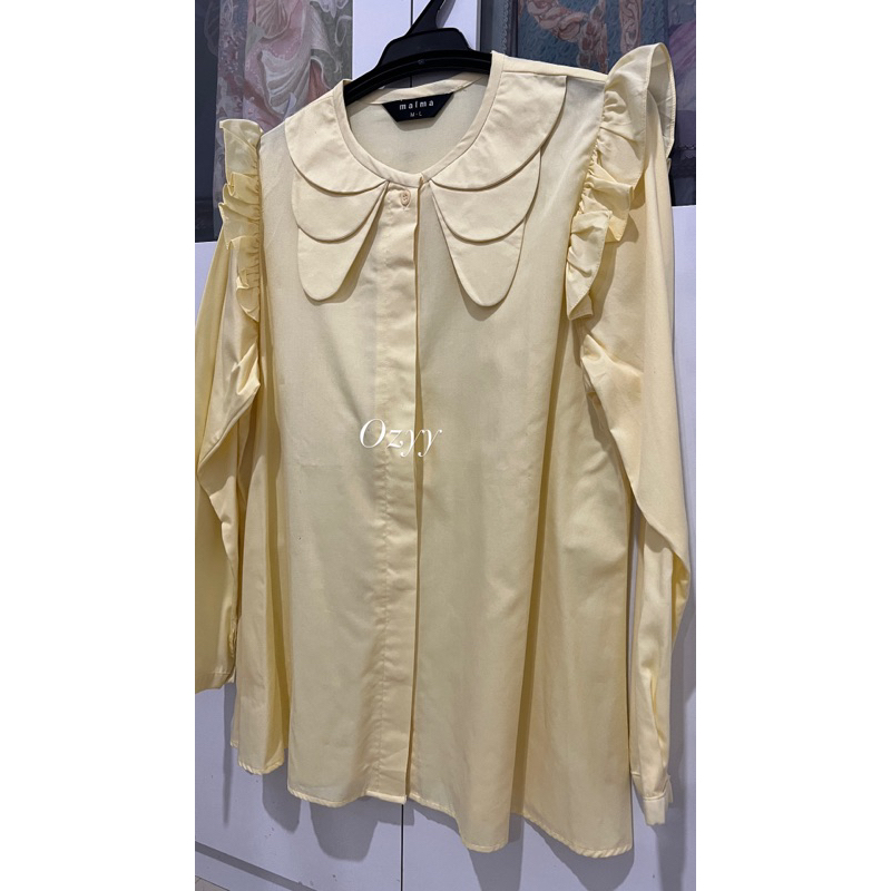 ( Preloved ) Maima Indonesia Pale Yellow