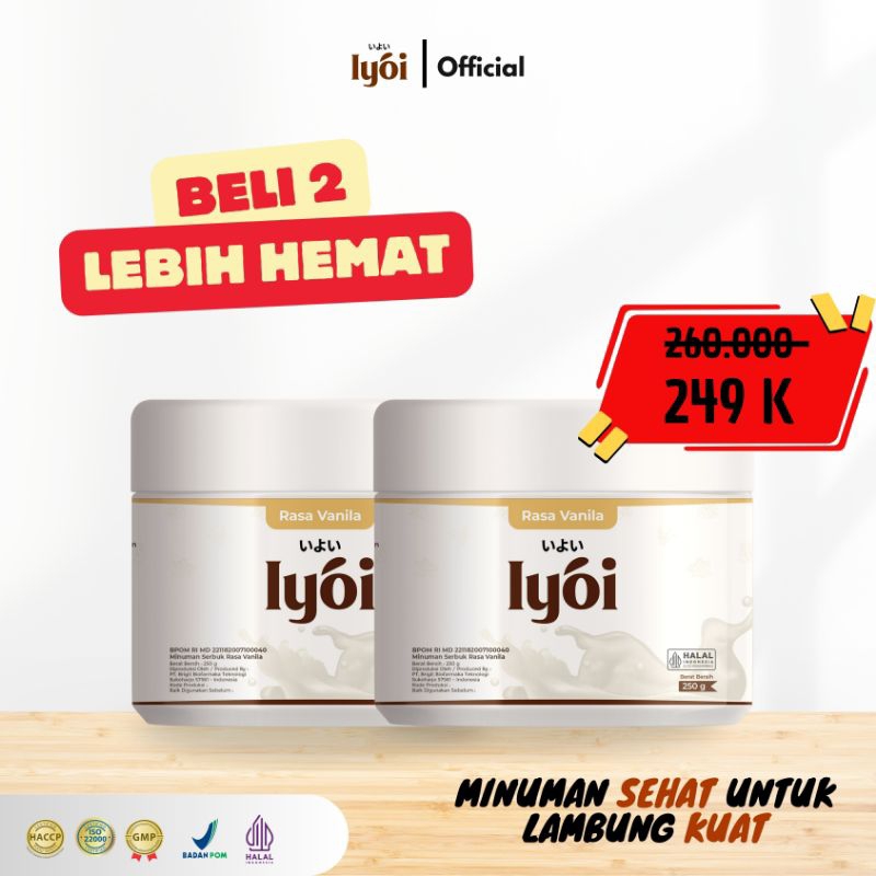 

Iyoi Minuman Sehat untuk Lambung Kuat 2 Tub