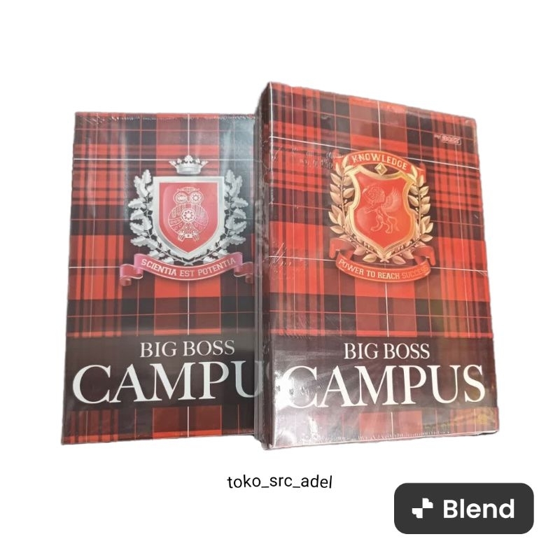 

1 pack Buku Tulis BIG BOSS CAMPUS isi 10 buku 36 lembar