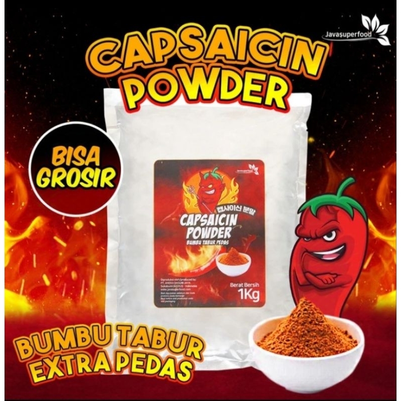 

BUBUK CABE PEDAS CAPSAICIN POWDER 1KG