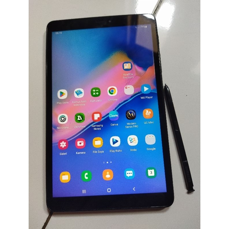 Samsung Tab A 8 inchi Spen / S Pen Ram 3/32GB 2019 Tablet second Bekas P205