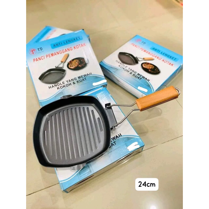 SQUARE GRILL PAN TD | WAJAN KOTAK PANGGANGAN TD