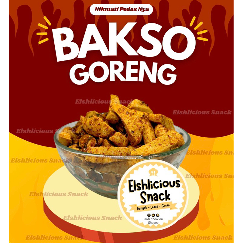 

Bakso Goreng Basreng Pedas Daun Jeruk 100gr