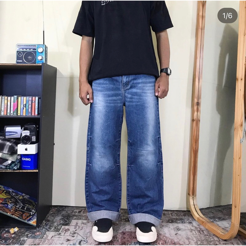 Naknine Blue wash jeans