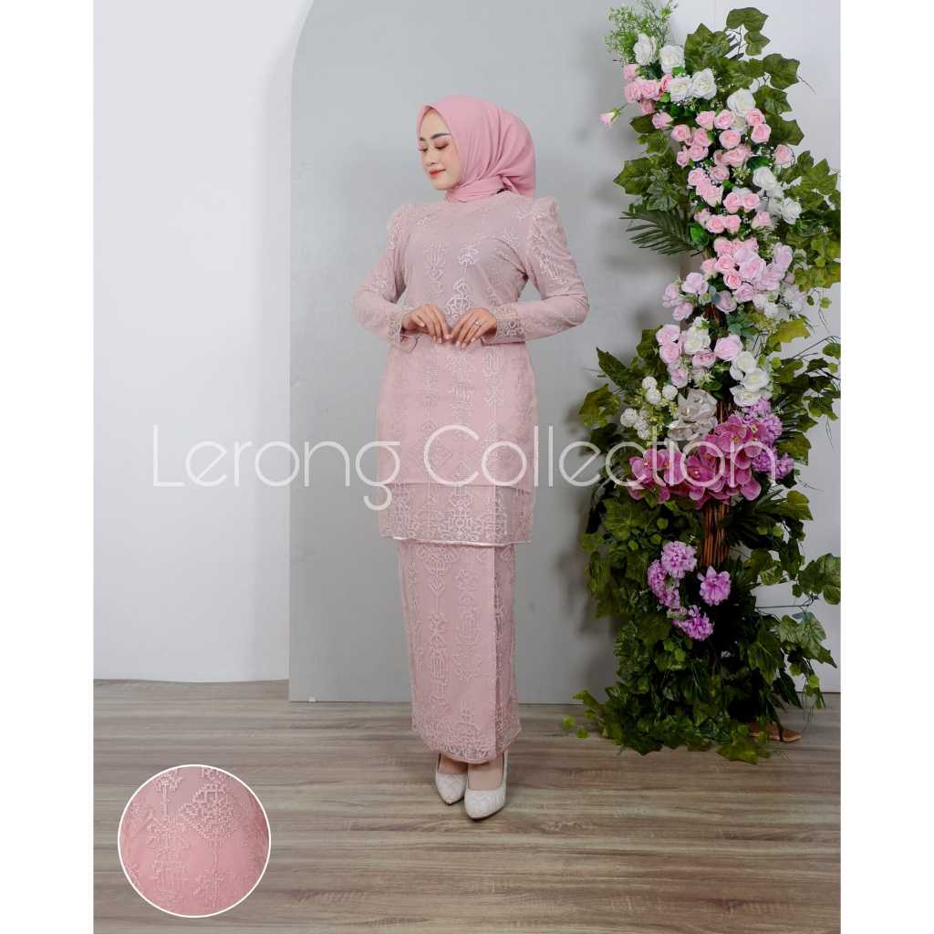 SETELAN KURUNG MELAYU SPAN/ SET KEBAYA KURUNG MELAYU/ KEBAYA KURUNG MALAYSIA/ KEBAYA KURUNG MODERN
