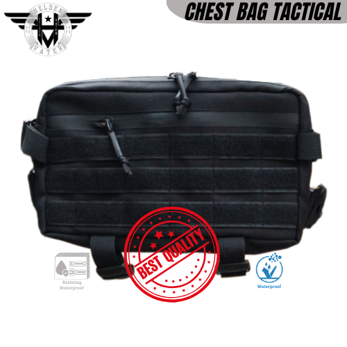 Chest Bag Tactical/Tas Dada Pria/Rompi Multifungsi Waterproof