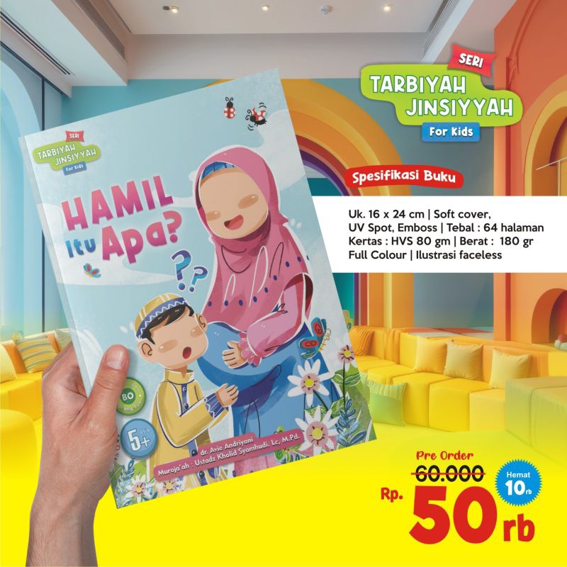 [READY] Buku Anak : Hamil itu Apa? FREE Al-Qur'an Juz Amma Ukuran Saku by Assalam