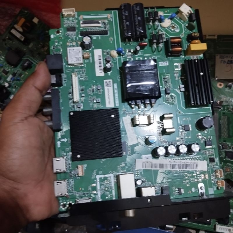 MB mainboard mesin TV LED sanyo aqua LE 32AQT6600G - LE32AQT6600G