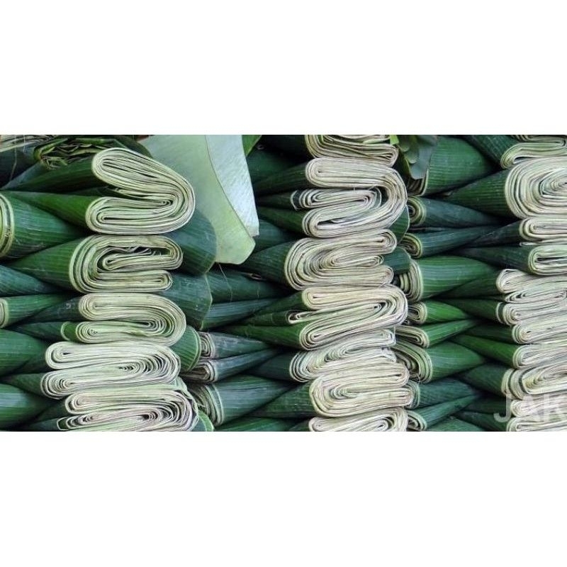

daun pisang hutan (pisang kole) harga per 250 gr