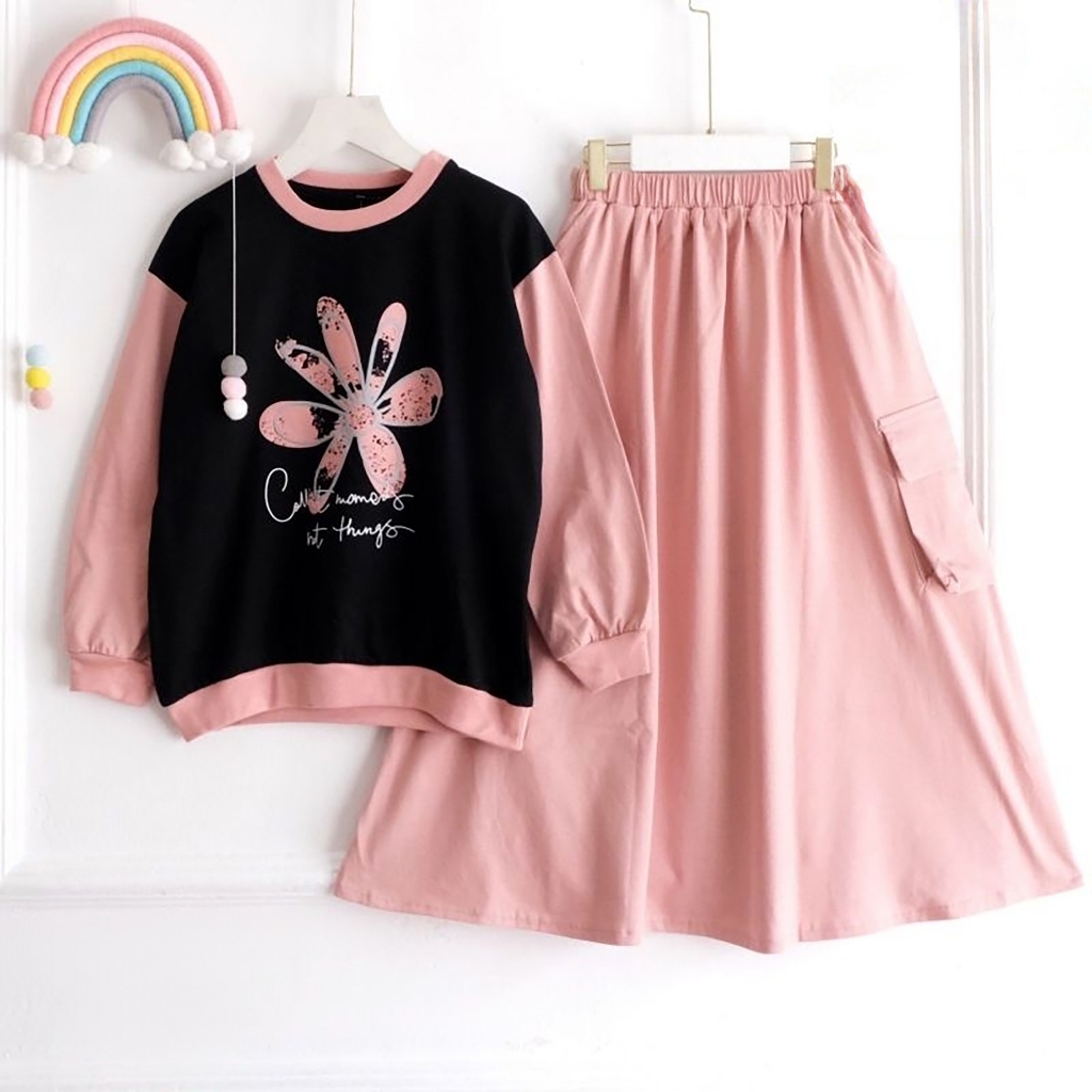 Baju Lebaran Anak Perempuan 2026 Gamis Kid Umur 4 7Tahun One Set Viral 1 6Th Set Hijab Bayi Muslimah