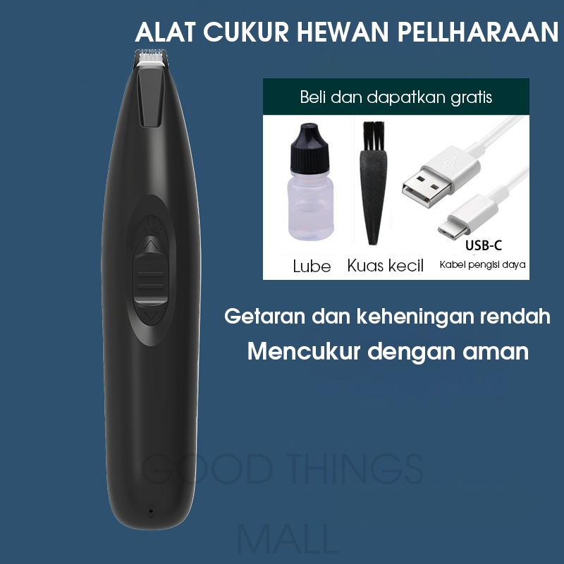 Alat Cukur Kaki Hewan Peliharaan USB Isi Ulang Teddy Bichon Golden Retriever Kucing & Anjing Pencuku