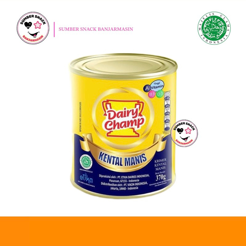 

Dairy Champ Kental Manis Kaleng (480g)