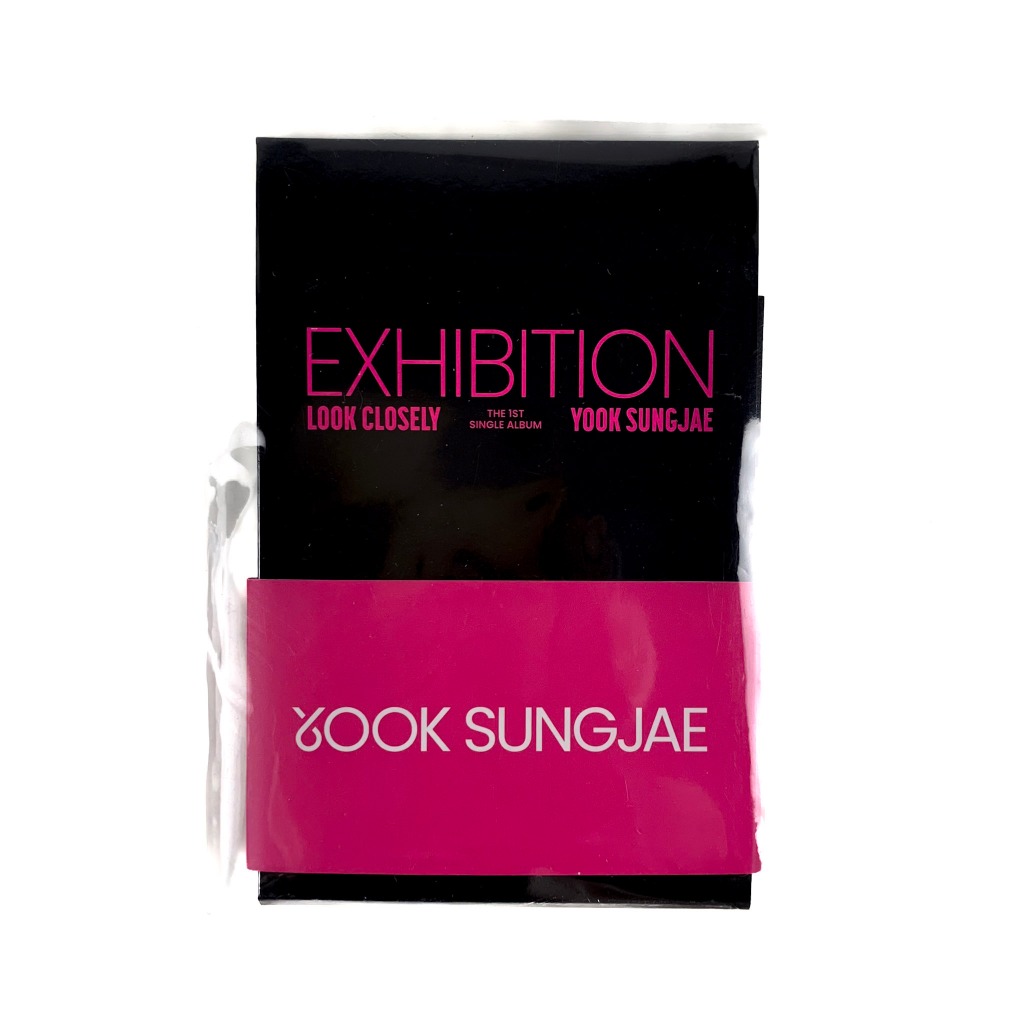 BTOB YOOK SUNGJAE 1st Single Album - EXHIBITION : Look Closely (Poca Album)