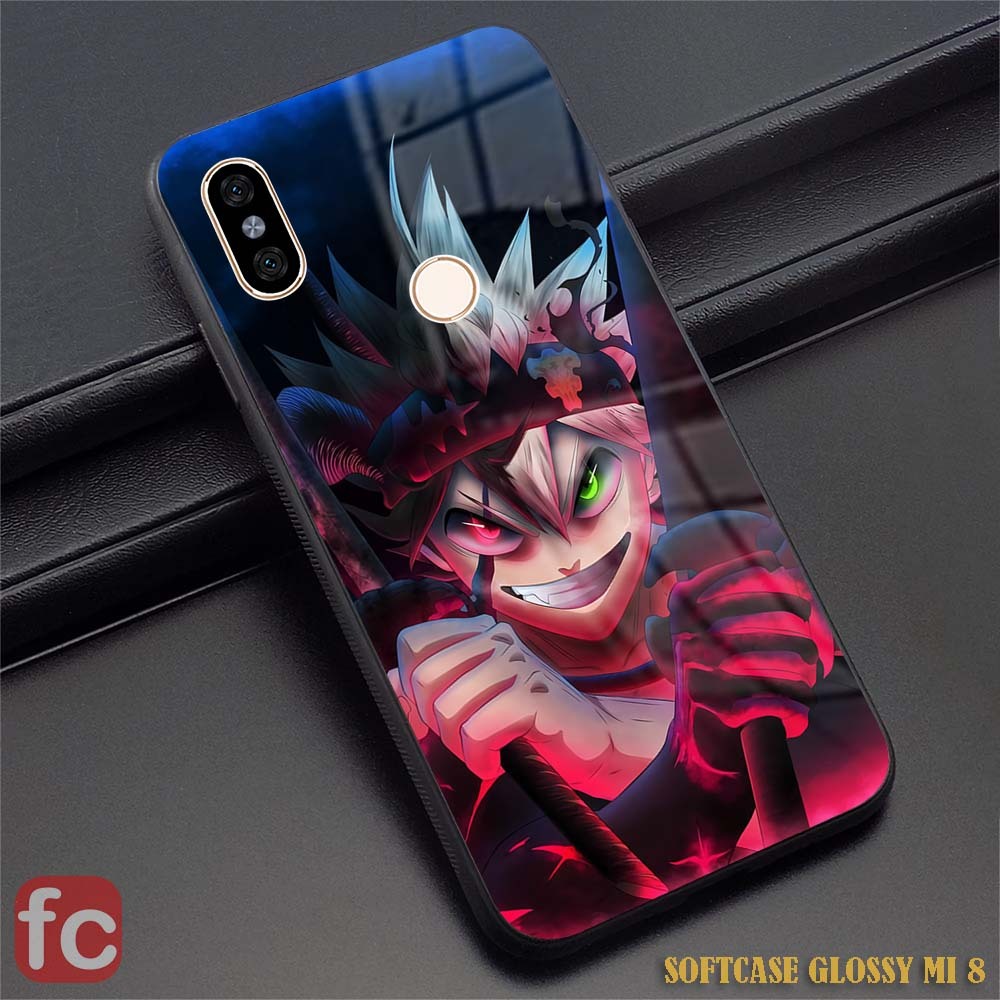 Softcase Glossy Xiaomi Mi 8 |FR68| Mi 8lite Lite Case Kilau Mi8 | Kesing Silicon Casing Freedom Case
